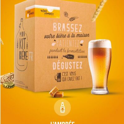 Kit complet de Brassage Artisanal Bière Ambrée 5 litres