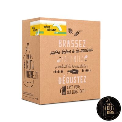 Intermediate Craft Brewing Kit Organic Blonde Beer 5 liters