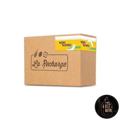 Recharge de Brassage Artisanal Bière Blonde BIO 5 litres