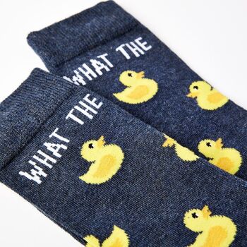 Chaussettes What the Duck pour femmes 3