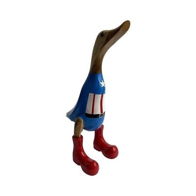 Pato Capitán América, 25x10x10cm