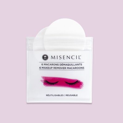 Make-up remover macaroons – Compatible with eyelash extensions