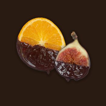 Chocolat Orange Figues VRAC Vegan Snack Bio 10kg Noël 3