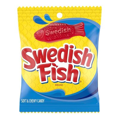 Swedish Fish Red Peg Bag 5oz (142g)