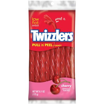 Twizzlers Cherry Pull 'N' Peel - 6.1oz (173g)