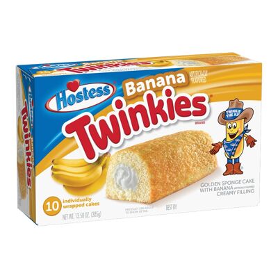 Hostess Banana Creme Twinkies