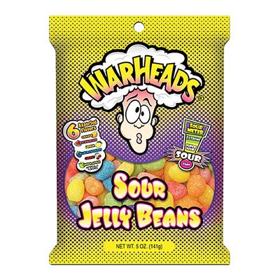 Warheads - Sour Jelly Beans 5oz (141g)