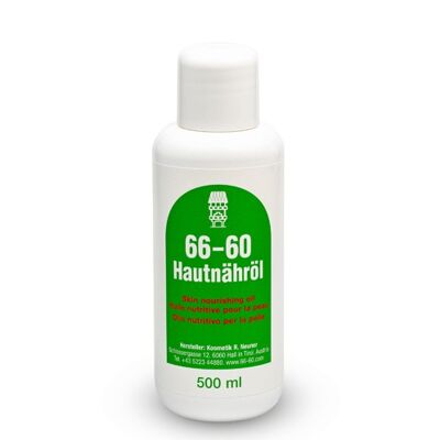 66-60 huile nourrissante pour la peau 500 ml