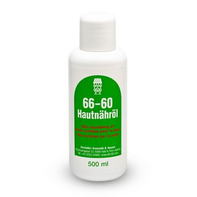 66-60 skin nourishing oil 500ml