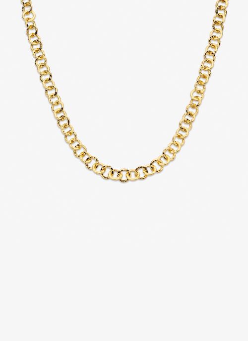 Schakel ketting Lulu gold plated