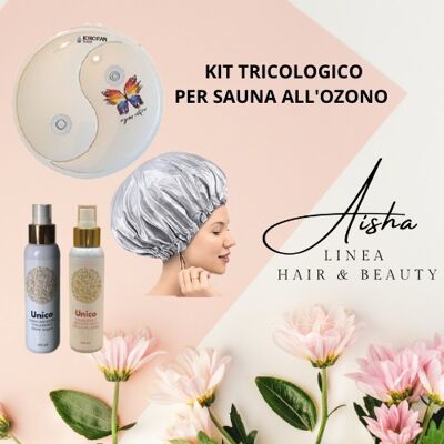 Trichologisches Kit für die Ozonsauna für Haare