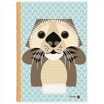 Cahier A5 Loutre 3