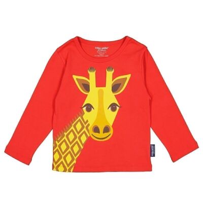 Langärmlige T-Shirts mit Giraffen