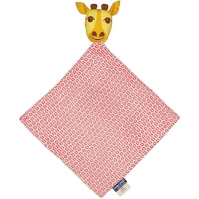 Peluche in cotone biologico per neonati - Giraffa - regalo di nascita