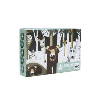 Puzzle enfant 70 pièces Winter Wildlife - Made in France 9