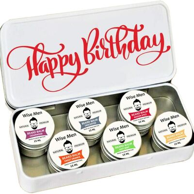 Happy Birthday Gift Set Combo (BEARD OILS [8X10ML])