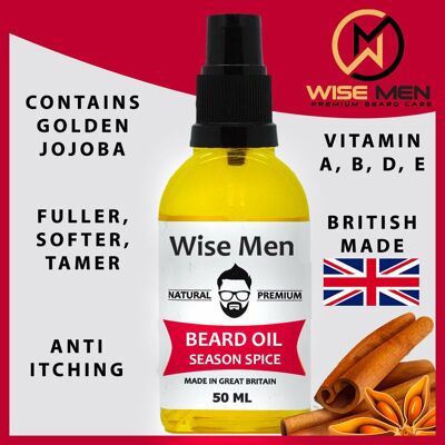 50ml Beard Oil - Season Spice