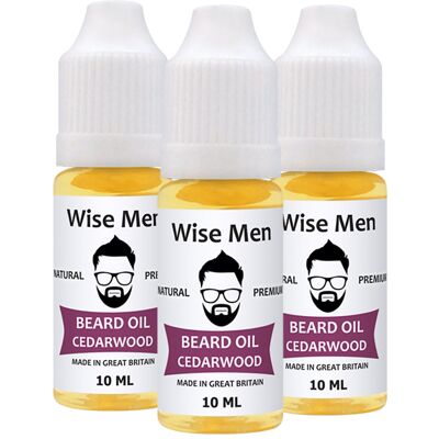 10ml Beard Oil - Cedarwood