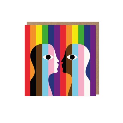 Carta LGBTQ+ Pride Love