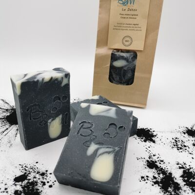 Organic charcoal soap Le Détox 100 g