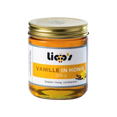 Vanilla in acacia honey - 500g