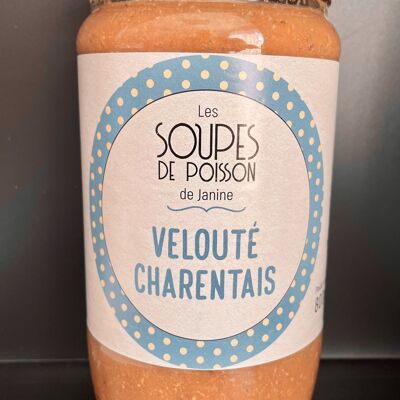 LES SOUPES DE POISSON DE JANINE  "VELOUTE CHARENTAIS"  800GR