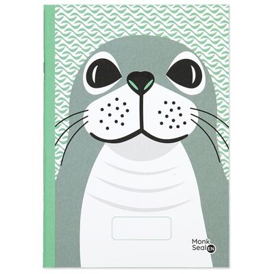 Quaderno A5 in carta riciclata - Seal