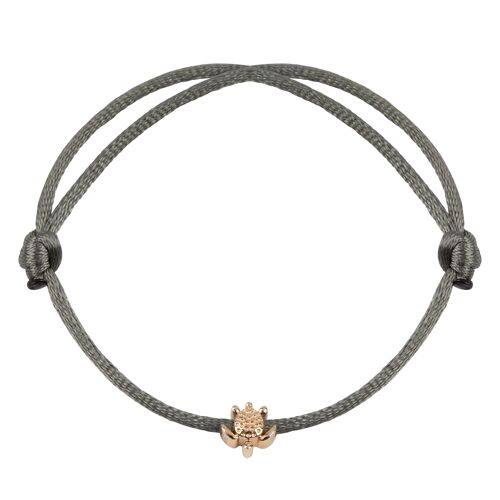 Schildpad symbool satijnen armband - Armband