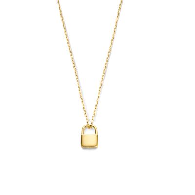 Gouden lock ketting - Rosé goud