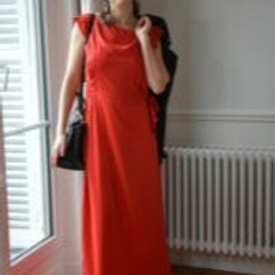 Red Horizon Dress