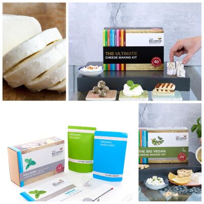 BESTSELLER-Paket! Das Big Cheese Making Kit – ideales Geschenk für Feinschmecker