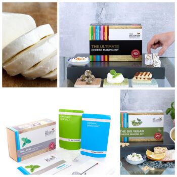 Pack MEILLEURS VENDEURS ! The Big Cheese Making Kit - cadeau gourmand idéal 1