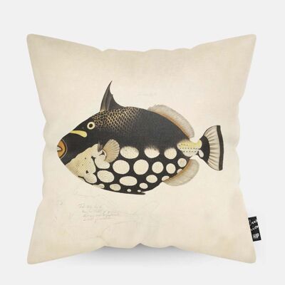 HIP ORGNL® Black Fish Cushion - 45 x 45 cm