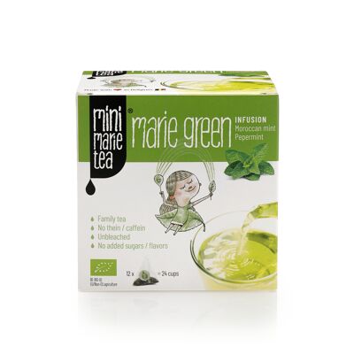Mini Marie Tea Green Box 12 Beutel