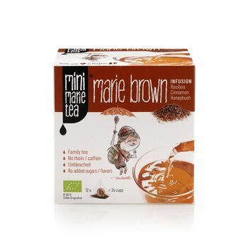 Mini Marie Tea Brown box 12 sachets 1