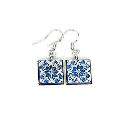 Elizabeth - Porto Small Tiles Earrings
