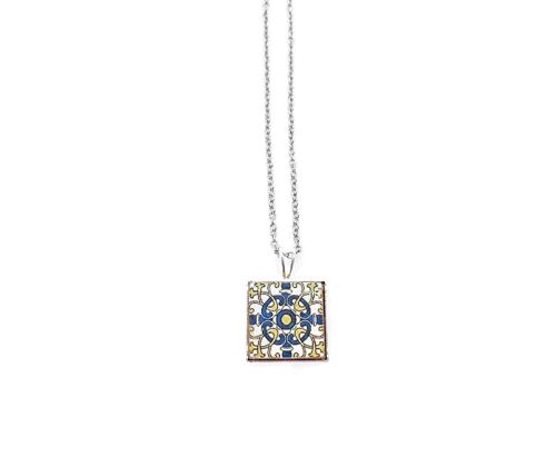 Maria - Lisbon Small Tile Pendant