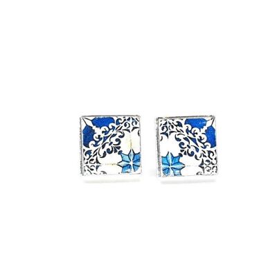 BERTRAND - Lisbon Tiles Stud Earrings