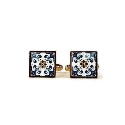 Portugal Azulejo Cufflinks