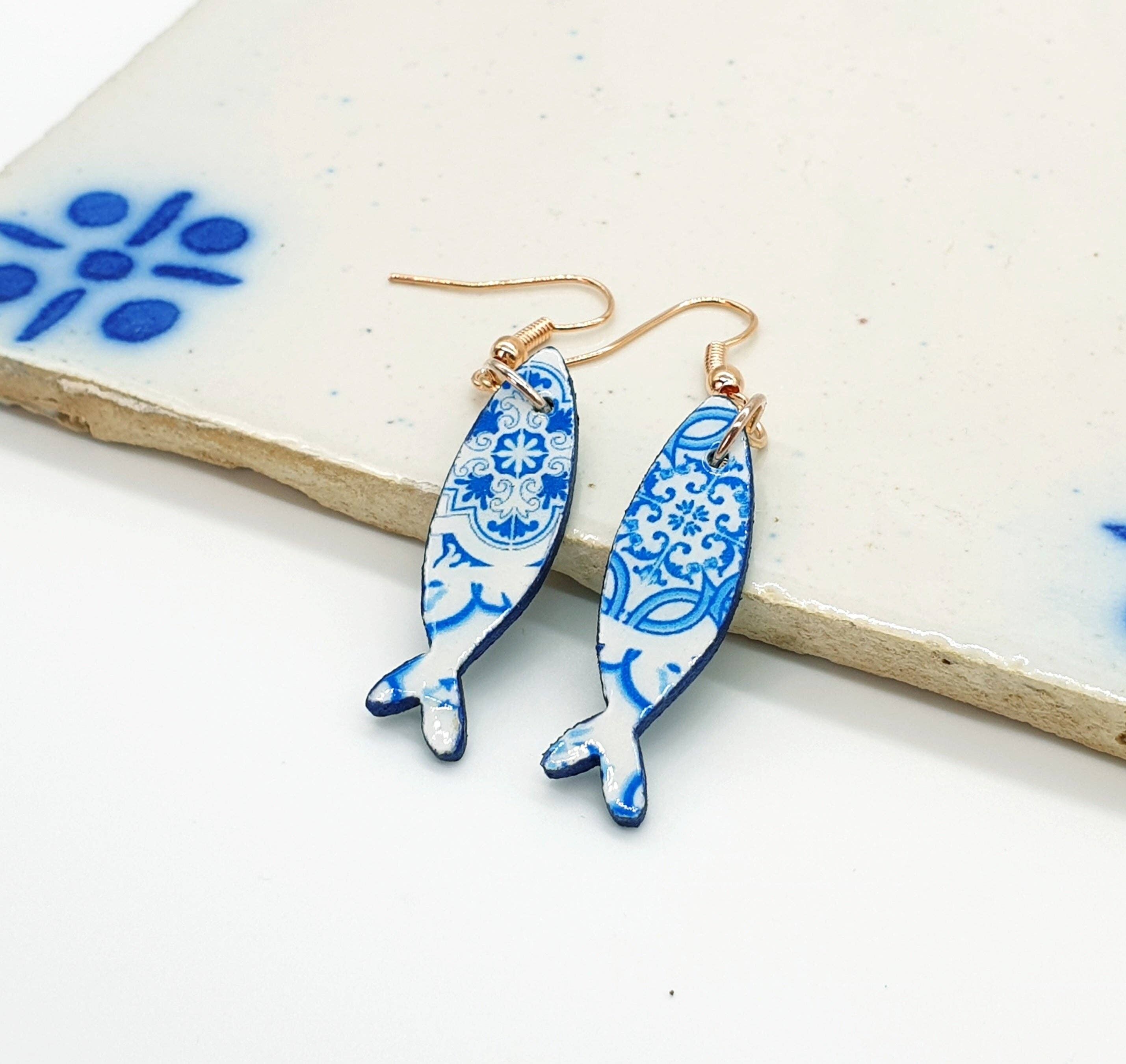 SCARLET - Orecchini Sardine Portoghesi