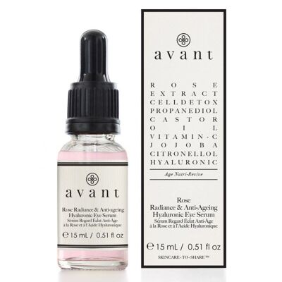 Rose Radiance & Anti-ageing Hyaluronic Eye Serum