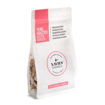 0% SUGAR Granola Pure Toasted Nuts Seeds 300g