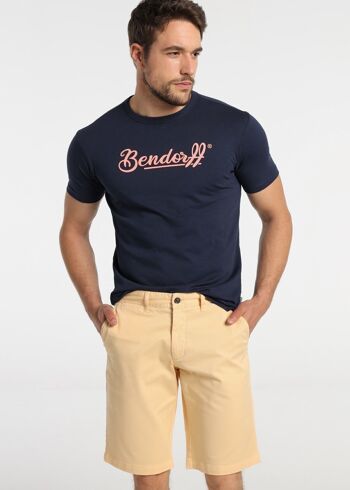 BENDORFF - T-shirt manches courtes Vigore Brandering | Confort |Bleu
