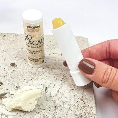 ORGANIC SO'CACAO LIP STICK - WITH SHEA AND COCOA BUTTER - 4.5G