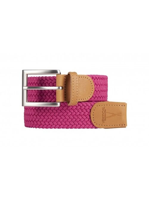 Ceinture tressée Rose