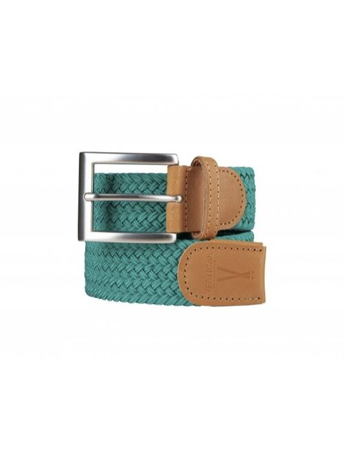 Ceinture tressée Vert