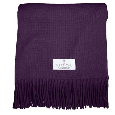 purple scarf