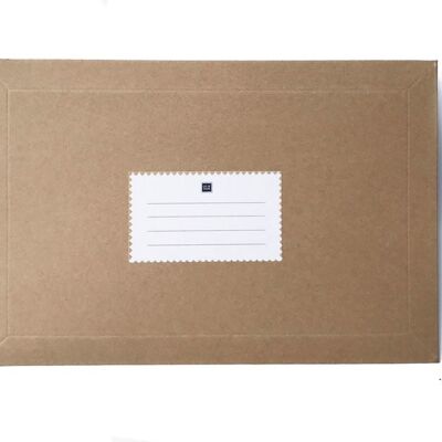 Envelope cardboard, kraft 292 x 194 mm