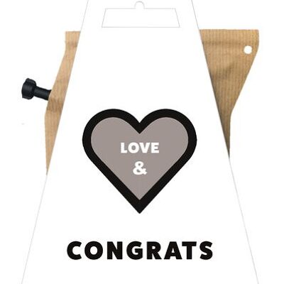 LOVE & CONGRATS coffee brewer gift card
