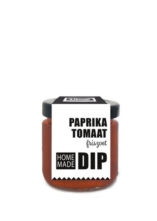 Paprika-tomaat dip (zoet)